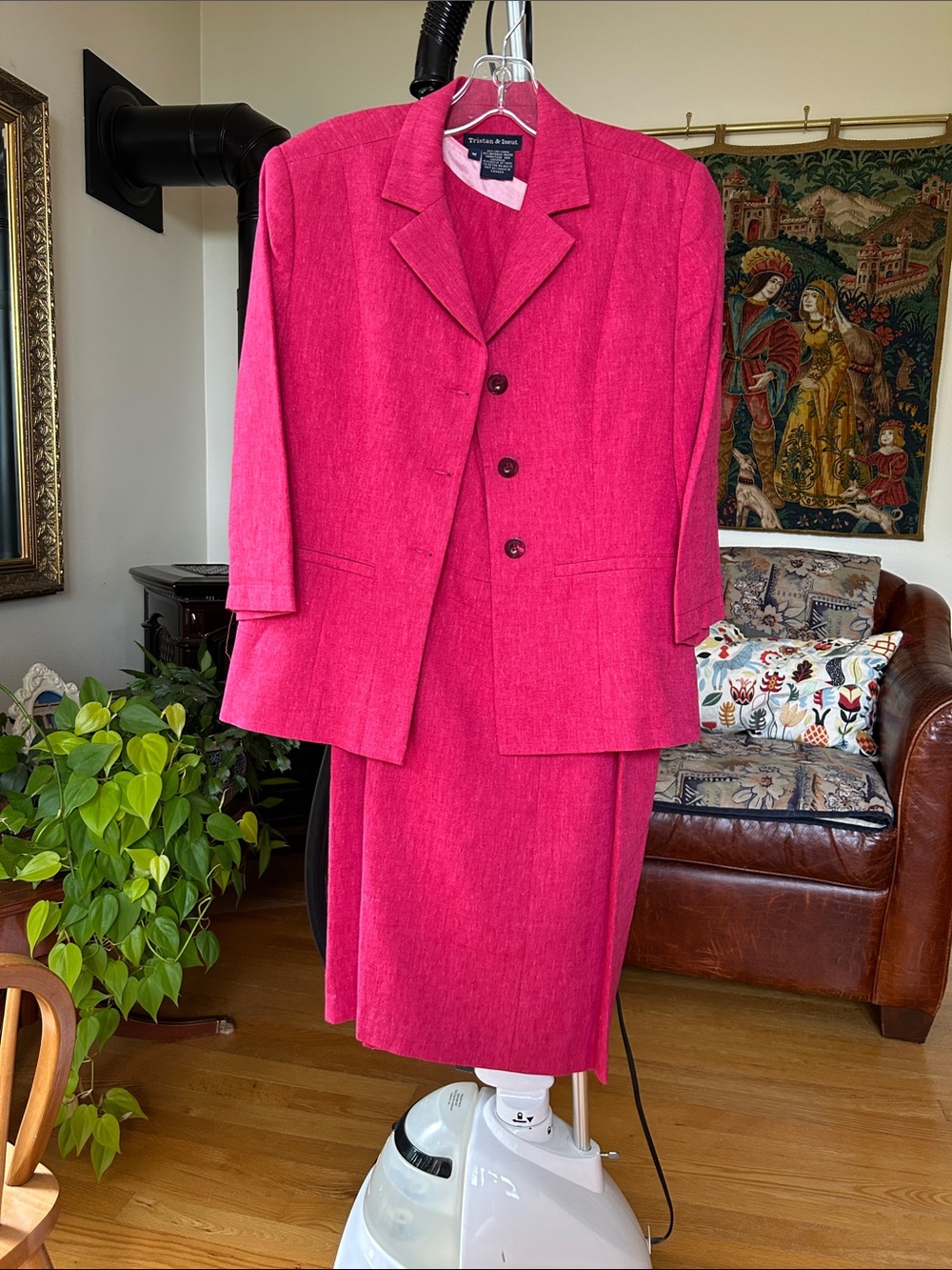 Women's Tailored Pink Blazer and matching dress